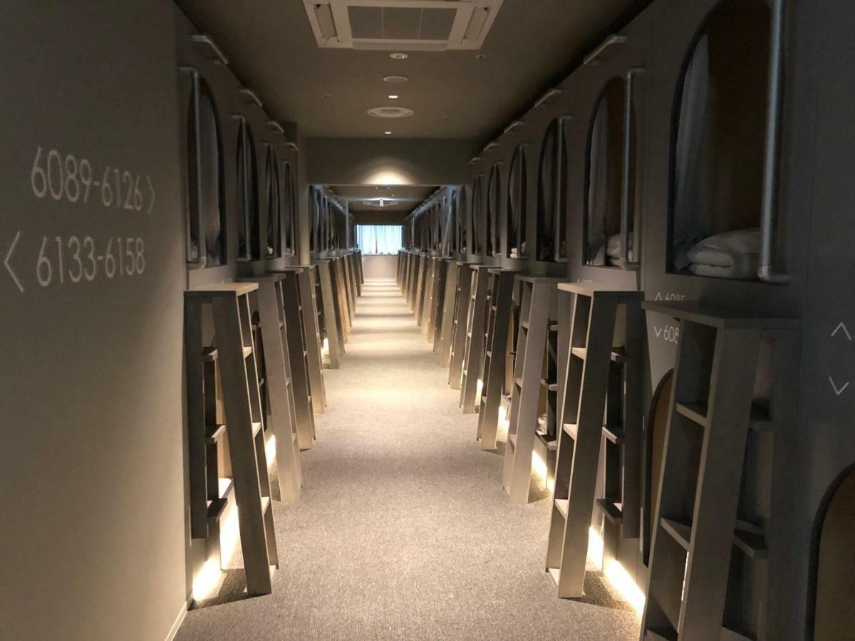 Capsule Hotel City Cabin By Nikoh Refre Sapporo Exteriör bild