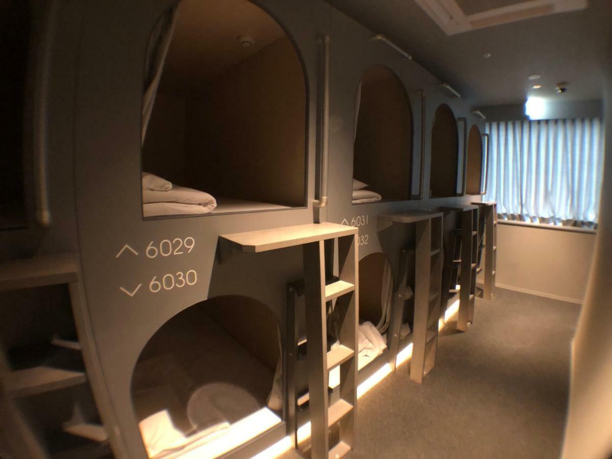 Capsule Hotel City Cabin By Nikoh Refre Sapporo Exteriör bild